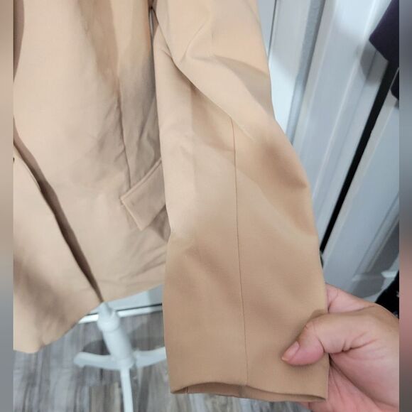 The Drop Blake Long Blazer in color praline NWT - Picture 8 of 13